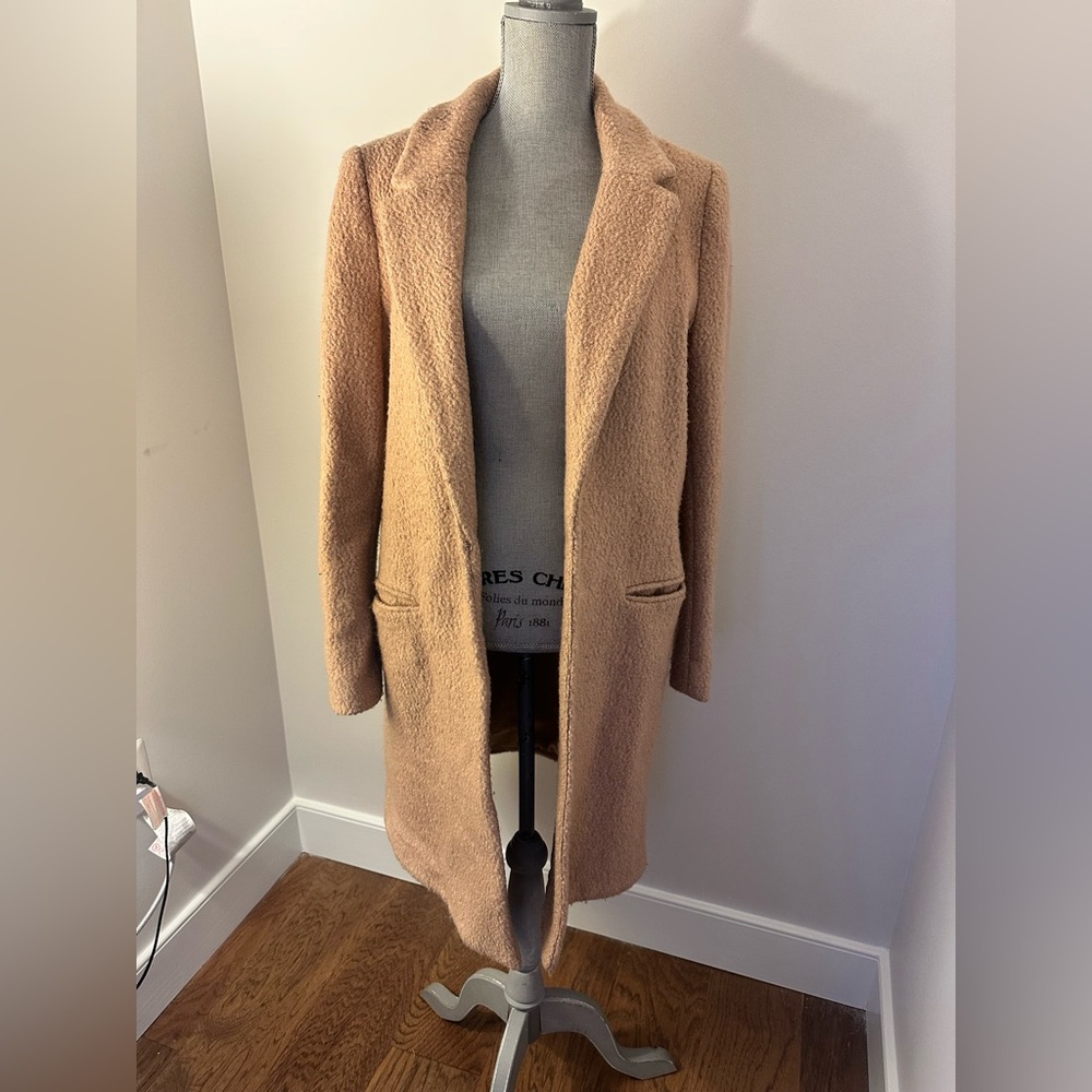 Forever 21 Tan Overcoat